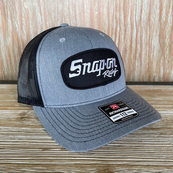 Snap-on Racing Vintage Patch Hat - Heather Gray/Black Richardson 112 - Picture 5 of 7